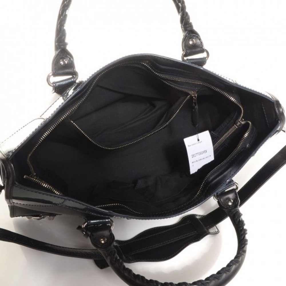 Balenciaga City Giant 12 Patent Leather & Leather - Picture 12 of 16